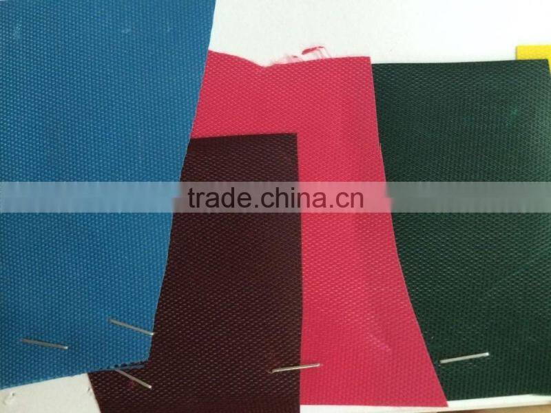 polyester oxford fabric with pvc coating stock lots
