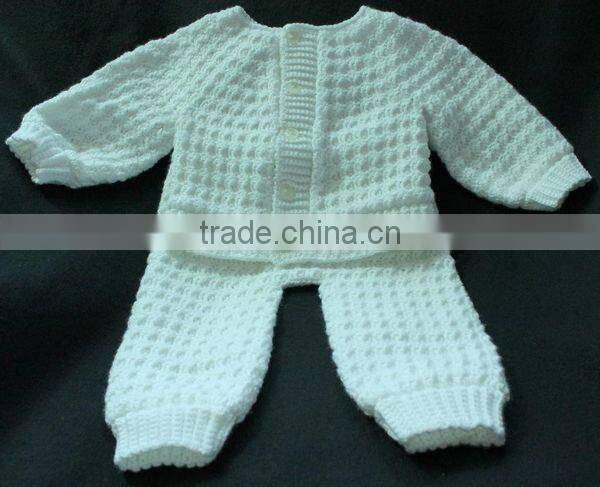 Children in Crochet Pattern Baby Sweater