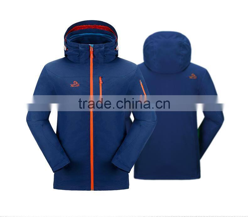 Factory price OEM outdoor apparel mens 3 in 1 windproof winter jackets