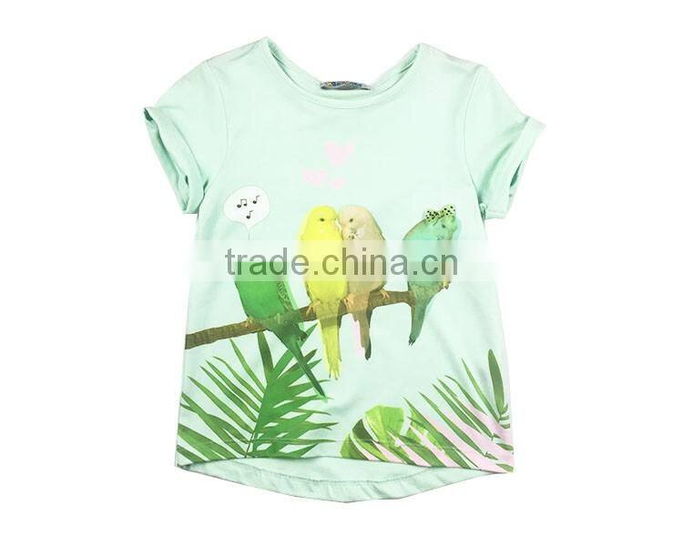 2016 made in china printed t-shirts for kids