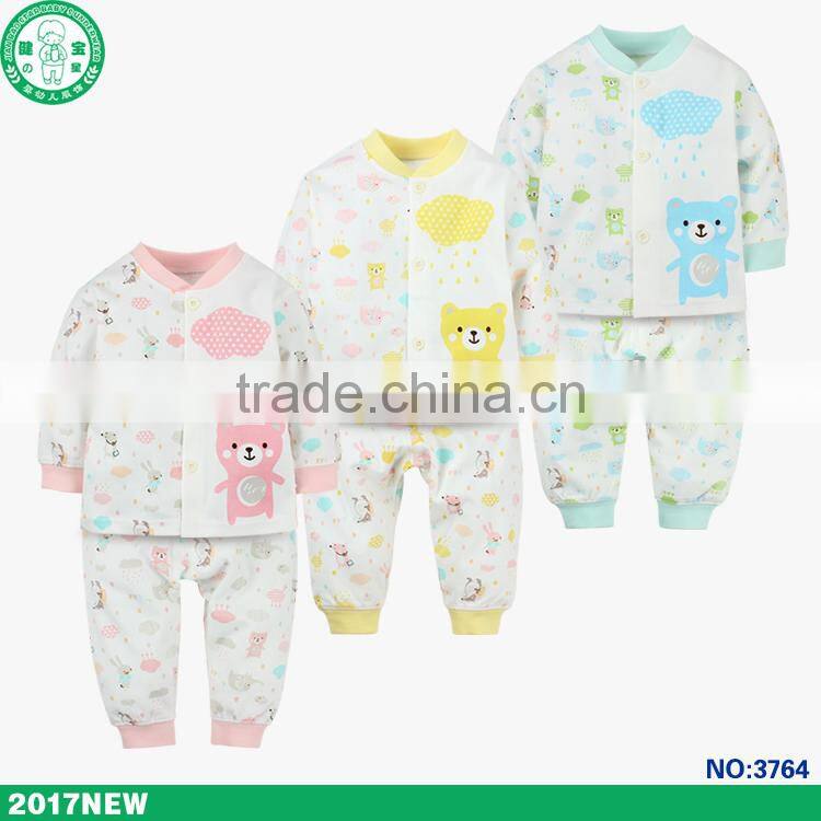 OEM wholesale cotton baby clothes carter's cotton baby clothing with cute cartoon