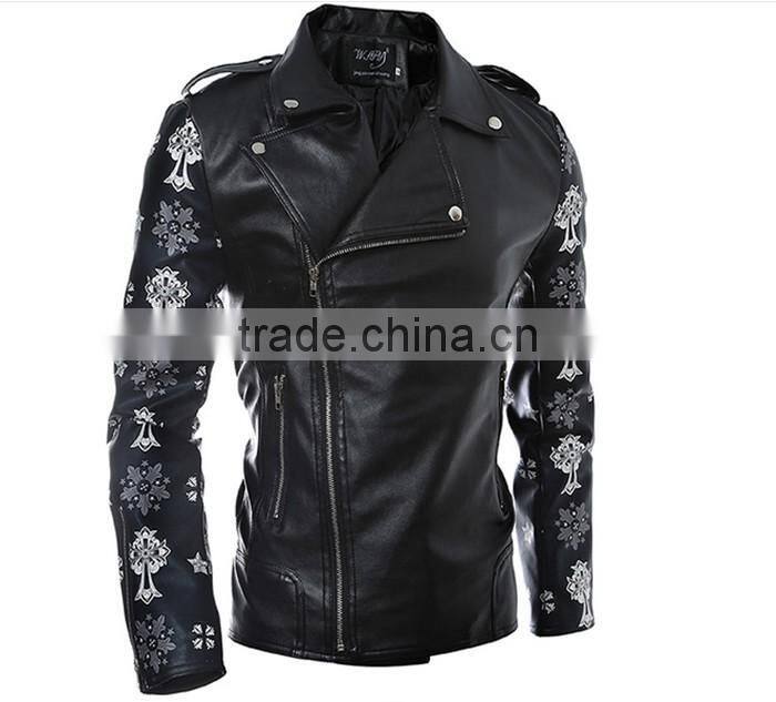 Hot ! quality new winter fashion men's coat, men's jackets, men's leather jacket