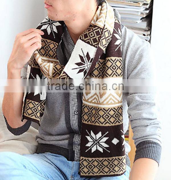 1 pc hot sale good quality printed flowers acrylic lmitation cashmere men and women winter scaf