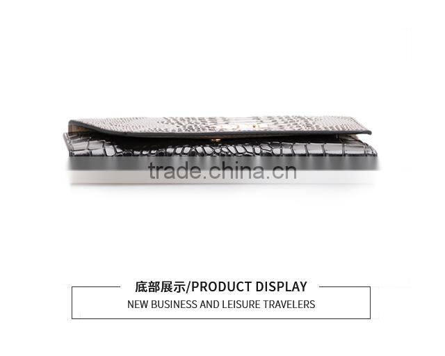 2017 New Style Lady Trend Brand Handbag Large Capacity Cowhide Bag Hand Bag Envelope Bag