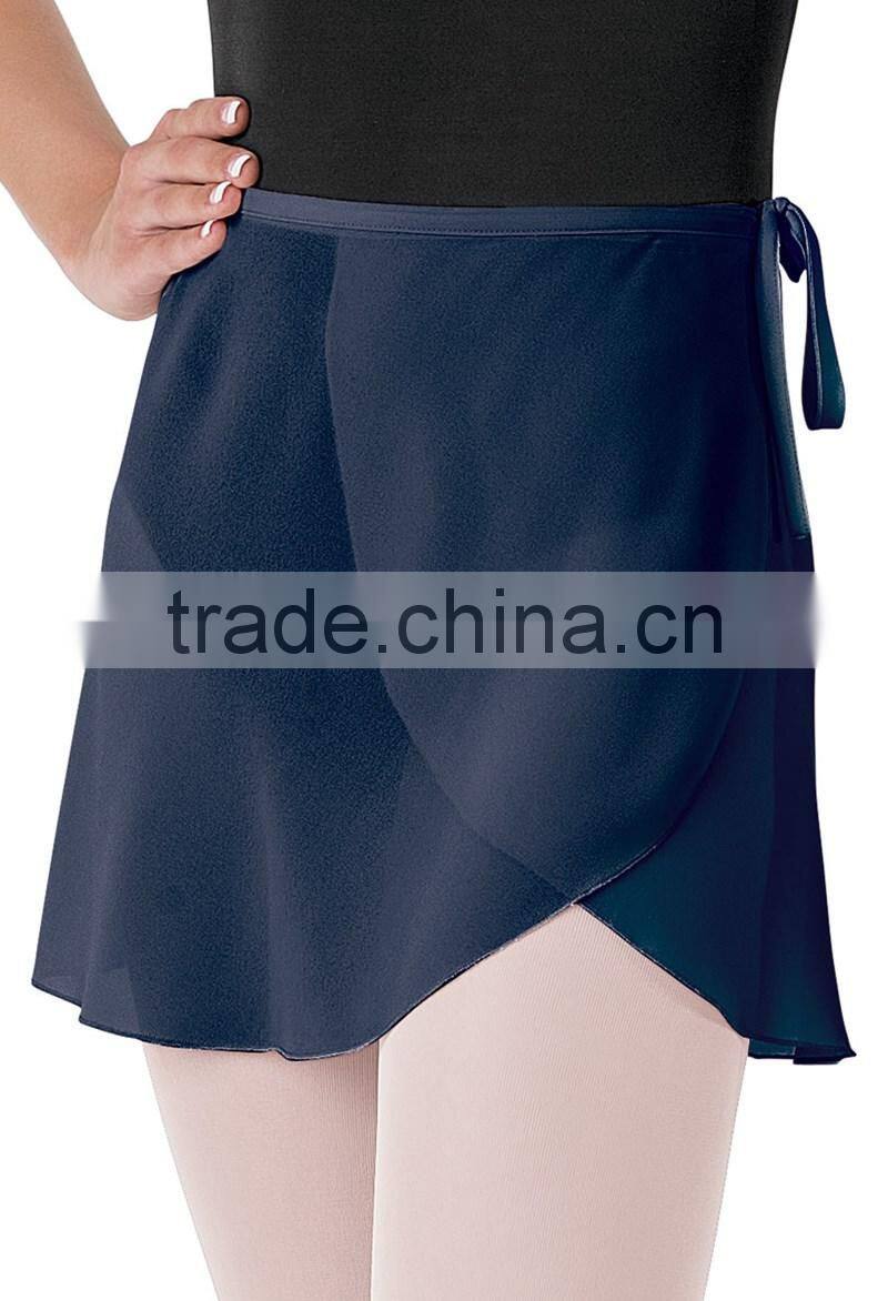 High quality Georgette Ballet Wrap Skirt e17034 from Guangdong