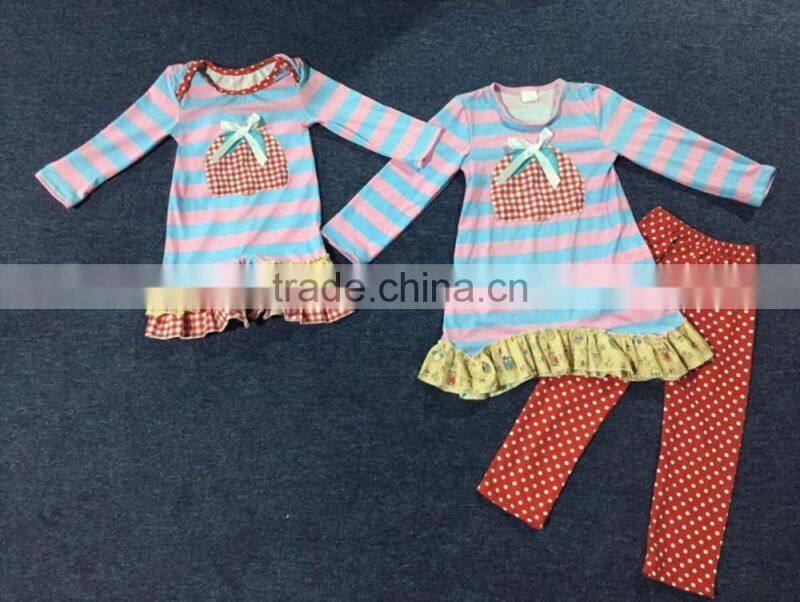New Item Wholesale boutique suppliers baby Halloween clothes two piece outfits