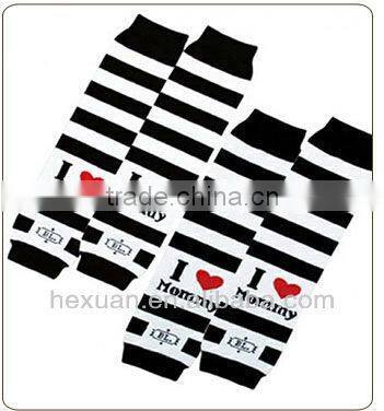 children's jacquard 100 cotton leg warmer or sleeve