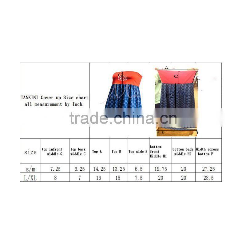 Wholesale new fashion monogrammed Seersucker Swimsuit Cover Up