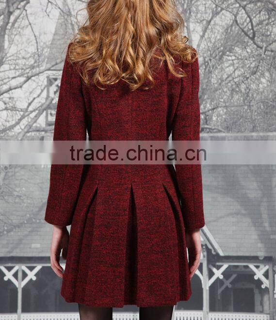Autumn/ Winter women long coat turkey / women's Coat keep warm