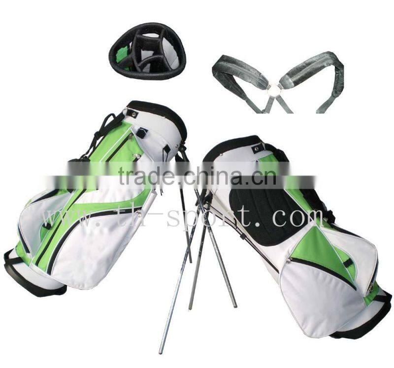 Colorful light golf stand bag for ladies