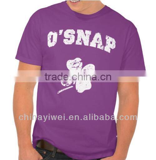 100% Polyester O-neck Plain Tshirt Wholesale For Men
