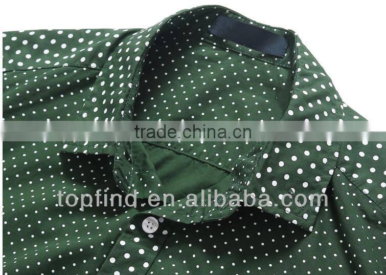 Fashion Latest dot style Short Sleeve Shirt for Men