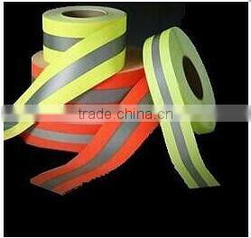 High Visibility PVC crystal reflective tape for safety clothing