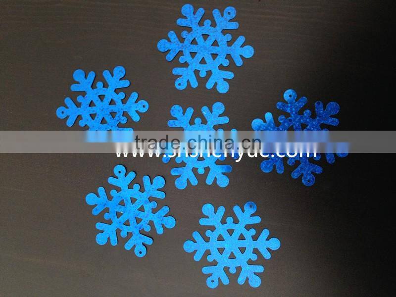 PET snowflake loose sequins wholesale