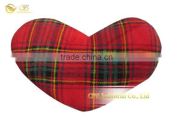 Decorative bolster pillows heart shape cushions for moon chair