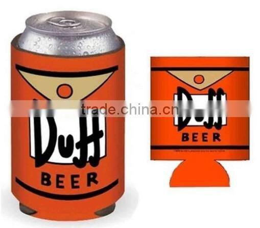 Wholesale customized logo neoprene beer cooler holder for bottles or cans bulk