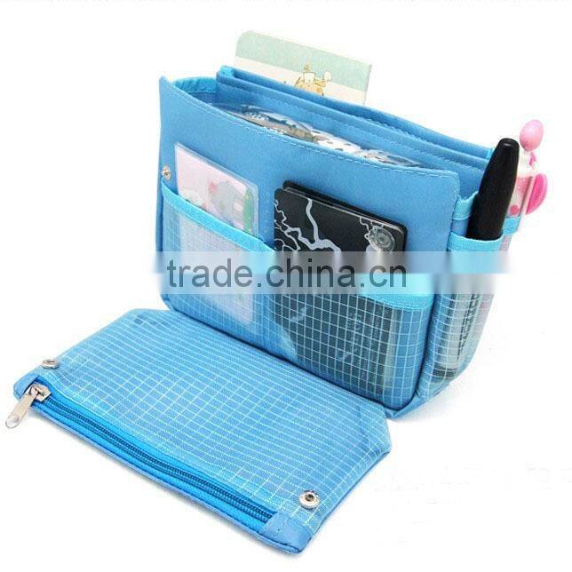 wholesale red women organizer bag in bag