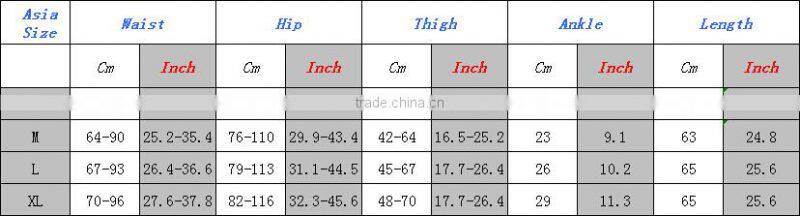 Women Sublimation Print Capri Plus Szie Leggings Low Waist Pocket Decoration S130-38