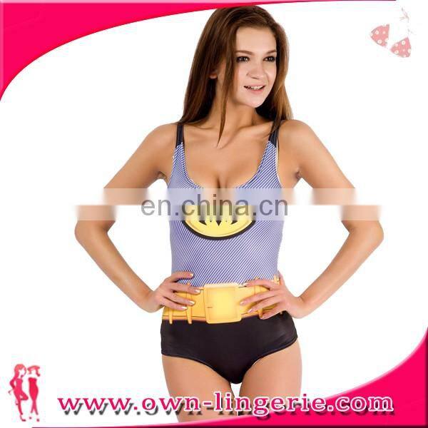 Women Sexy supergirl one-piece swimming suit