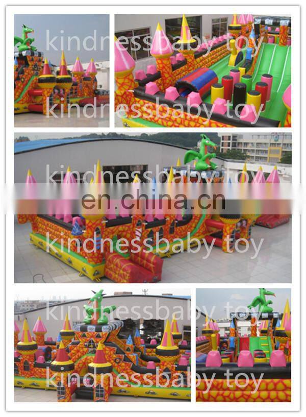 funcity inflatable children paly ground , inflatable outdorr playground padding , inflatable outdoor playground