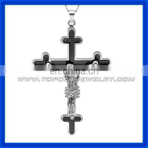 2014 jesus special stainless steel israel cross pendant best China manufacturer