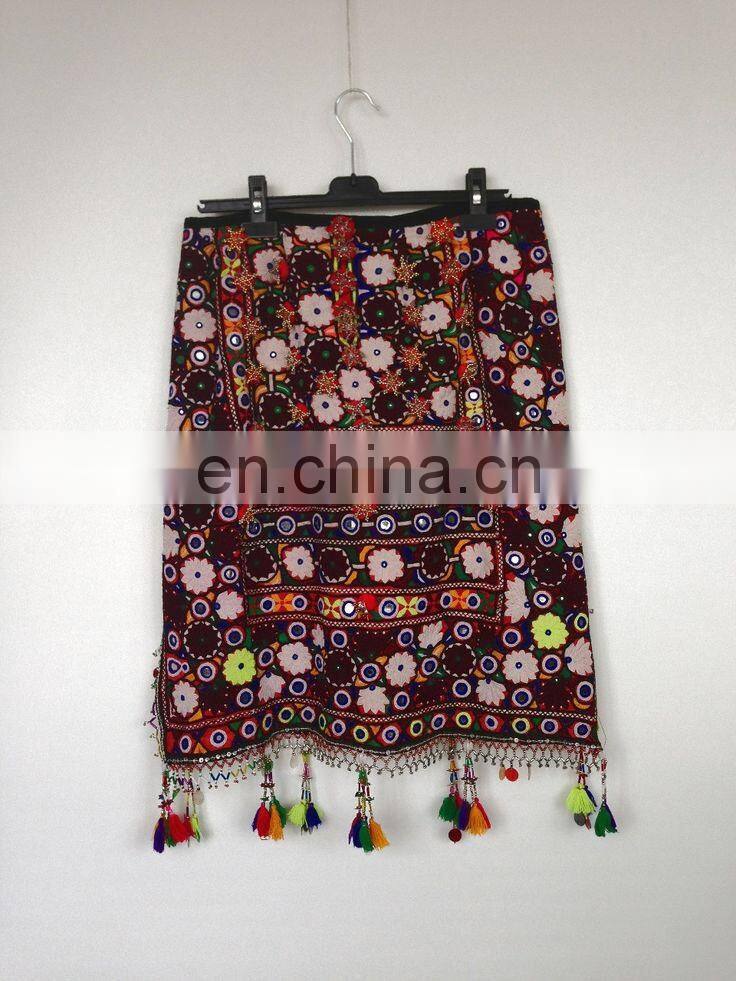 indian banjara gypsy mirror work handmade dress
