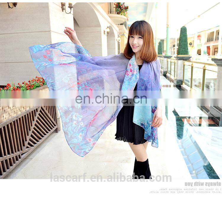 2015spring new style high quality silk crepe suzette cappa(SP2262-2)