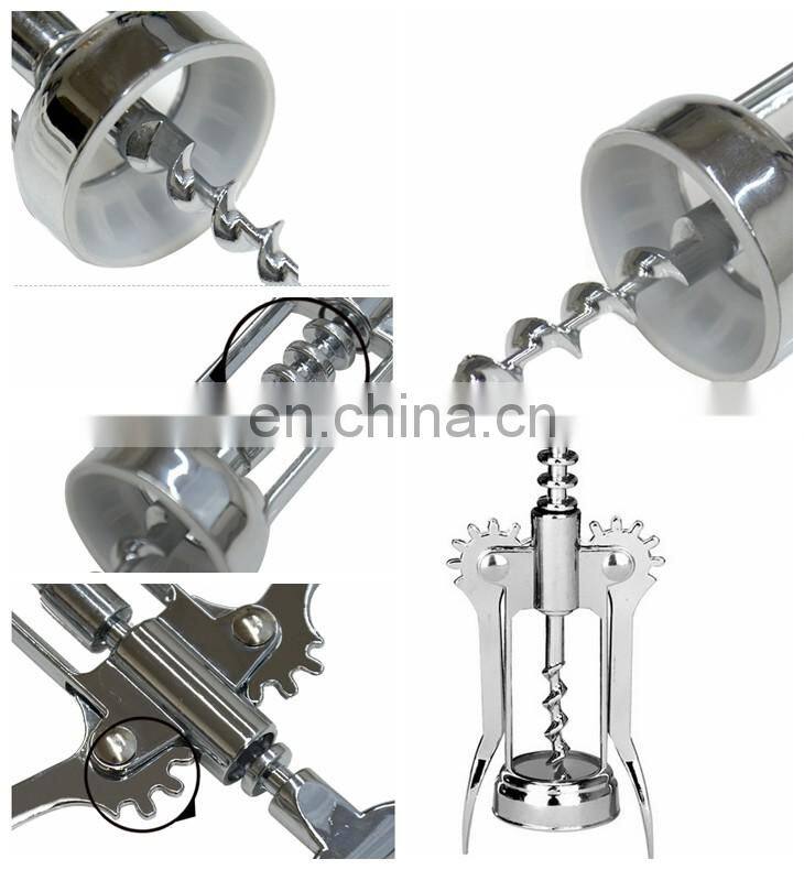 Vacu Vin Waiter's Corkscrew with Foil Cutter and Bottle Opener - Black