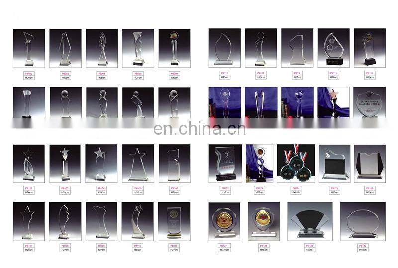 crystal carving art,crystal trophy