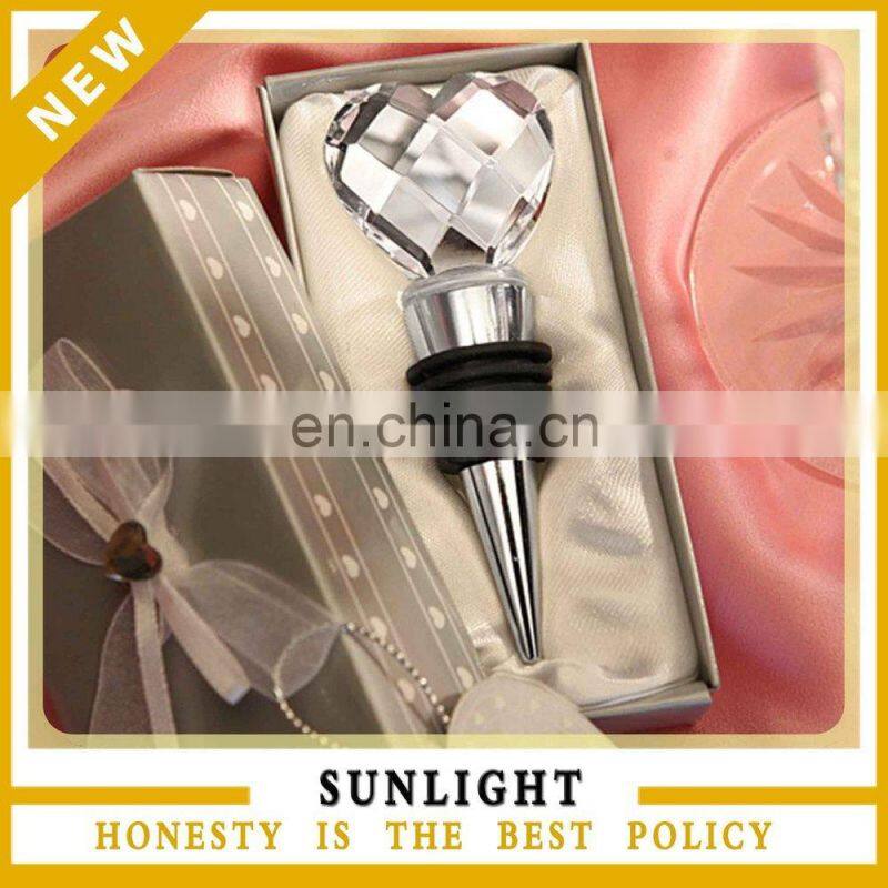 Promotion Gift wedding favor wine stopper for return gift