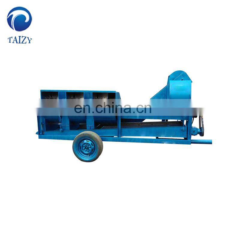 Taizy Pine nut cone shelling and kernel separating machine