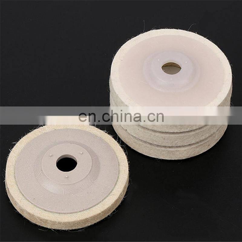 9 inch wool Felt floor polishing pads