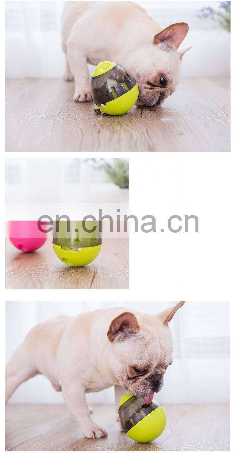 Wholesale Factory Manufacturer Snack Pet Dog Cat Food Feeder Ball Toy