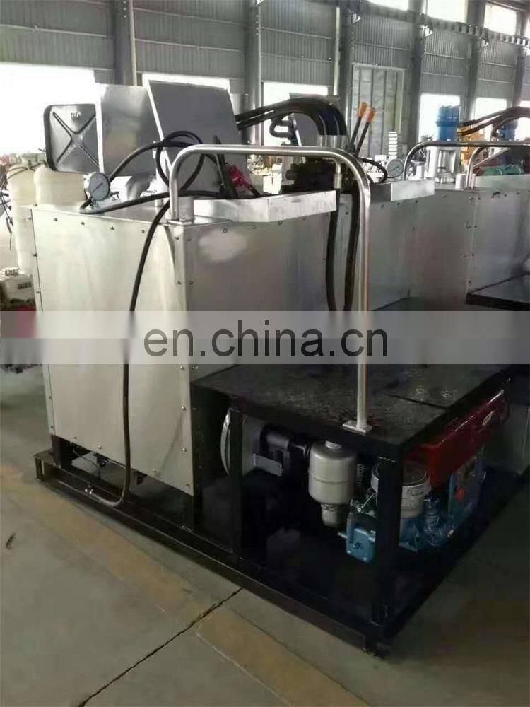 1.2 TON preheater thermoplastic melter road marking paint mixing machine boiler for sale