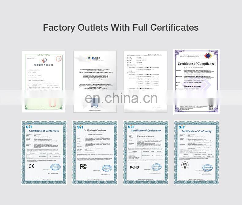 2020 New Style Outdoor waterproof camping tent light Rechargeable Lithium Battery 7200mAh