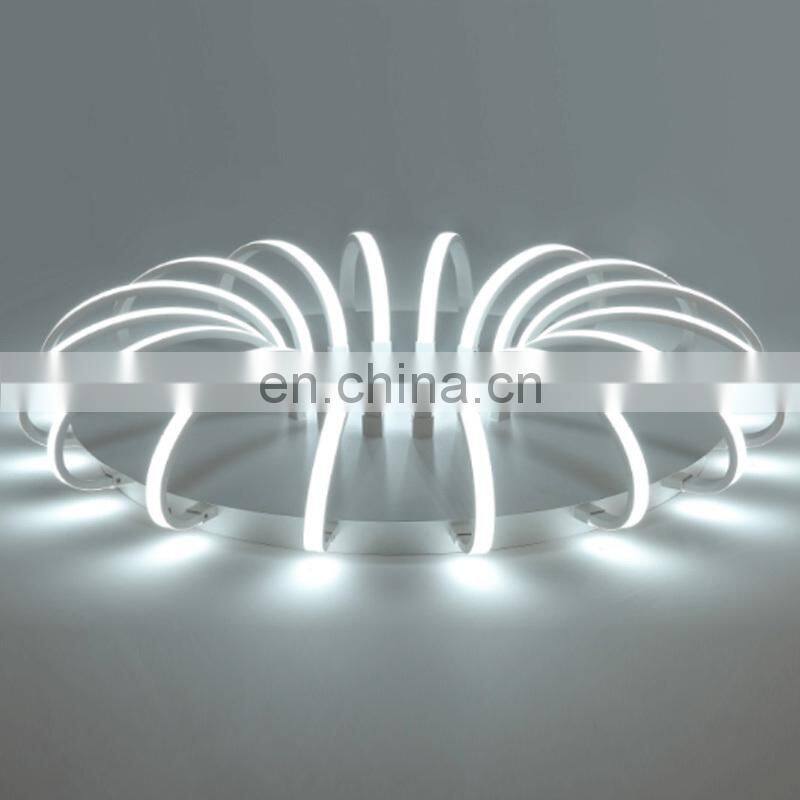 simple living room Led art ceiling lamp study lamp Nordic creative lighting