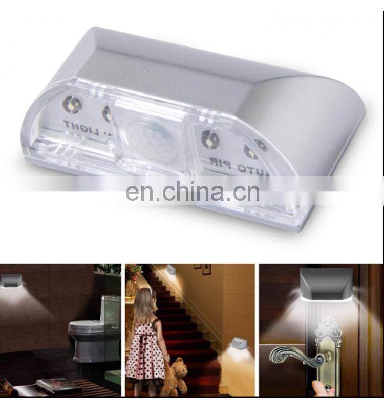 LED door handle cabinet wardrobe induction lamp human body infrared sensor night light