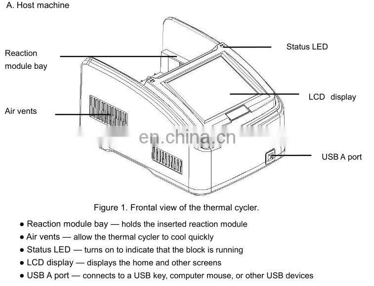 high performance thermal cycler pcr machine DNA Analyzer