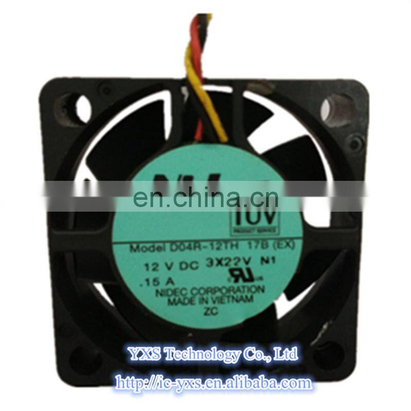 D04R-12TH 17B (EX) 12V 0.15A 4015 ultra quiet cooling fan