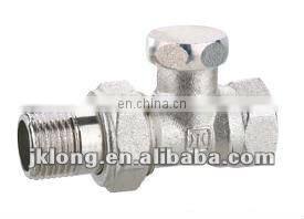 Brass Angle Radiator Valve Brass Thermostatic Valve