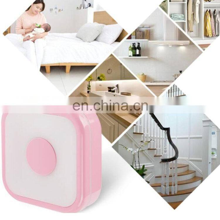 Rechargeable Square Led Cabinet Light wireless installation motion PIR sensor portable wardrobe cupboard closet desk lamp