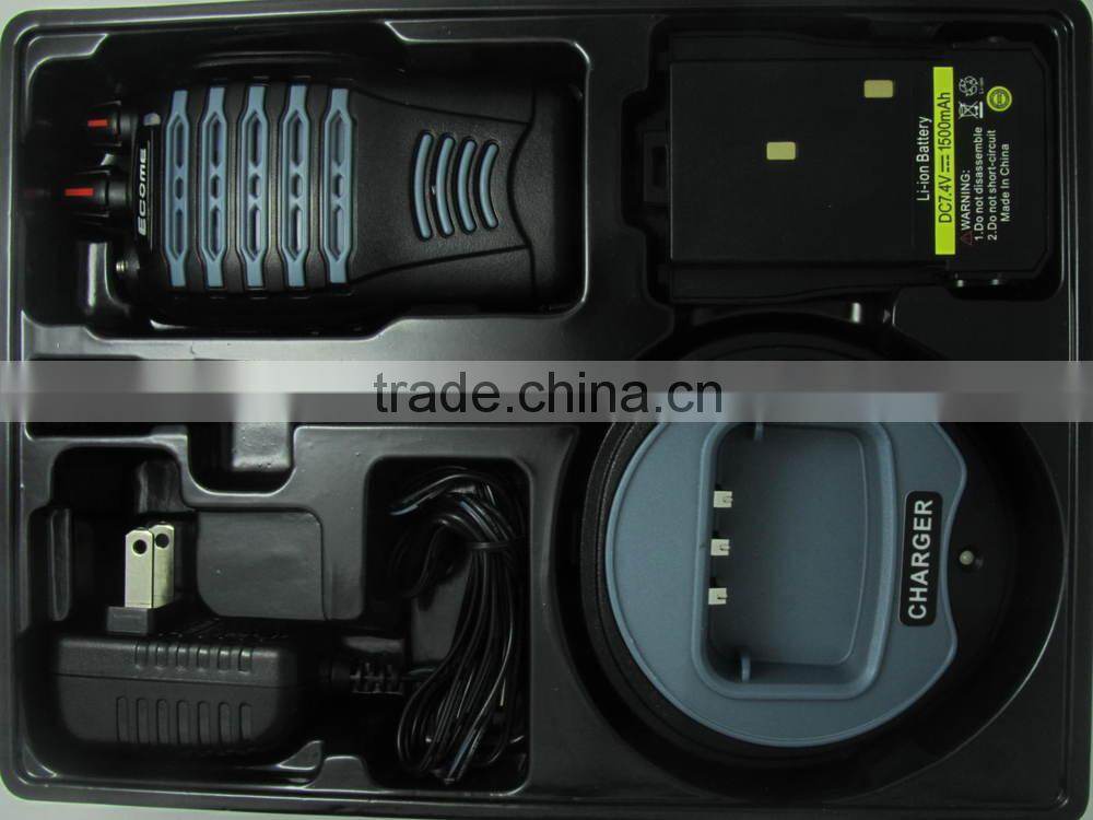 own brand Ecome portable wireless intercom IP66 two way radio ET528