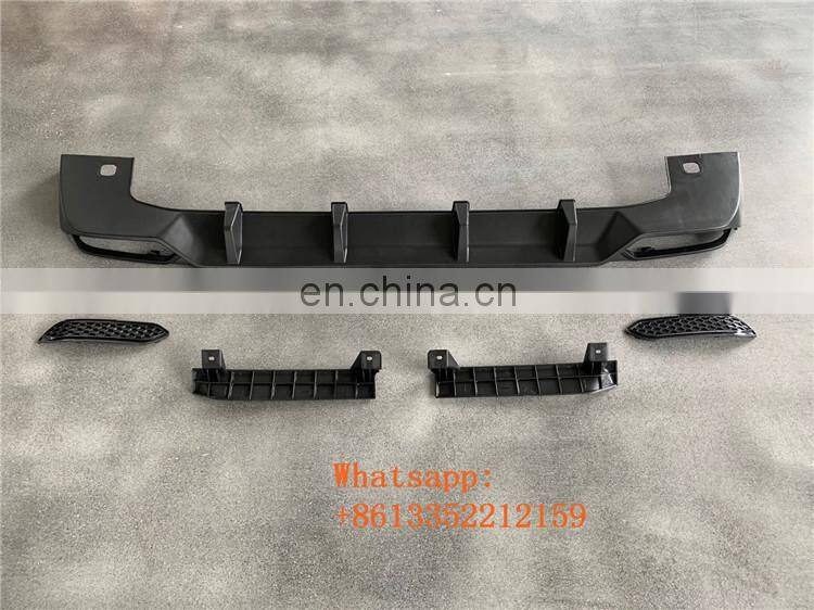 2019 year G CLASS W464 G63 topc style pp material rear diffuser fit for G wagon W463A G63 rear bumper