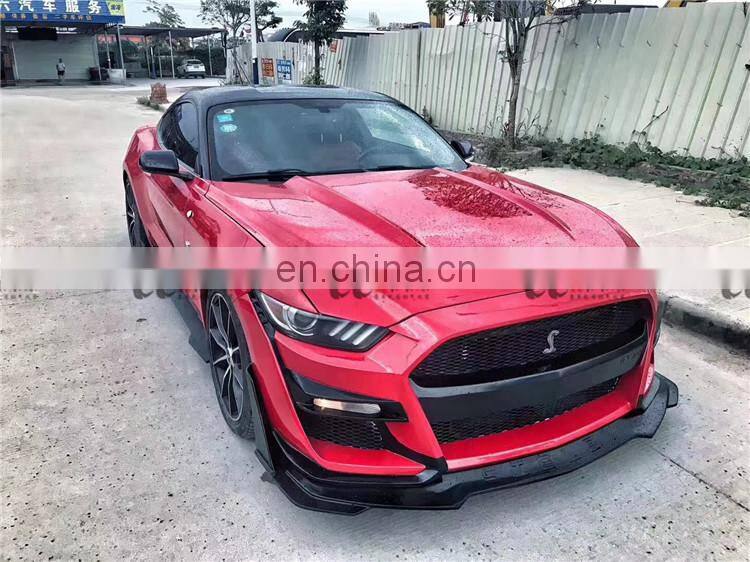 2015-2019 body kit front bumper for ford mustang upgrade to GT500
