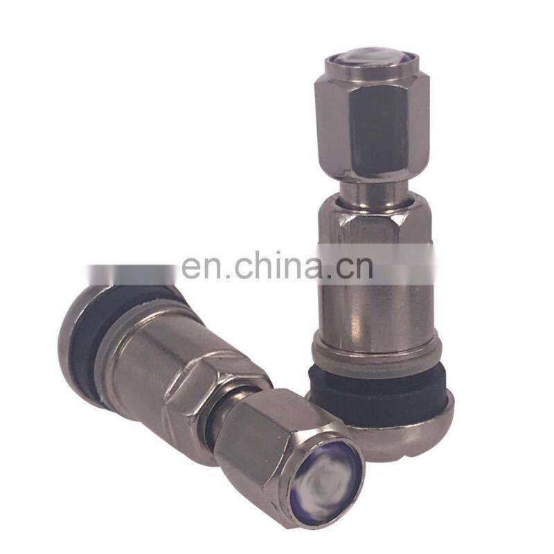 YAQIYA Tubeless Tire Valve Zinc Material TPMS Tr525