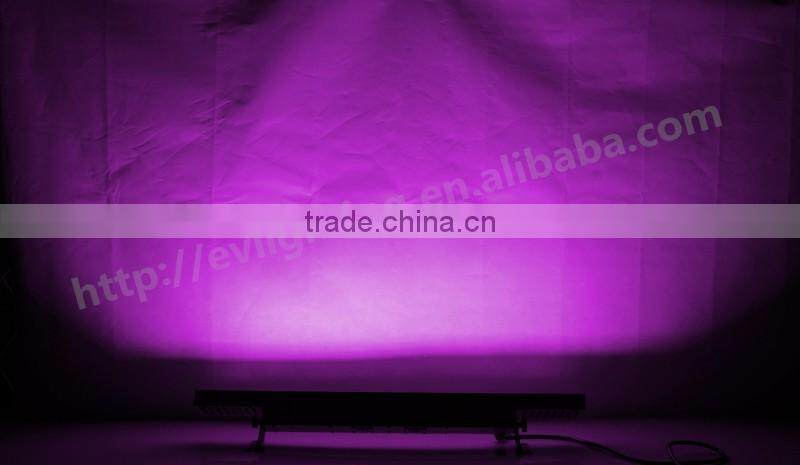 72*3W rgbwa dmx led strip wall washer light