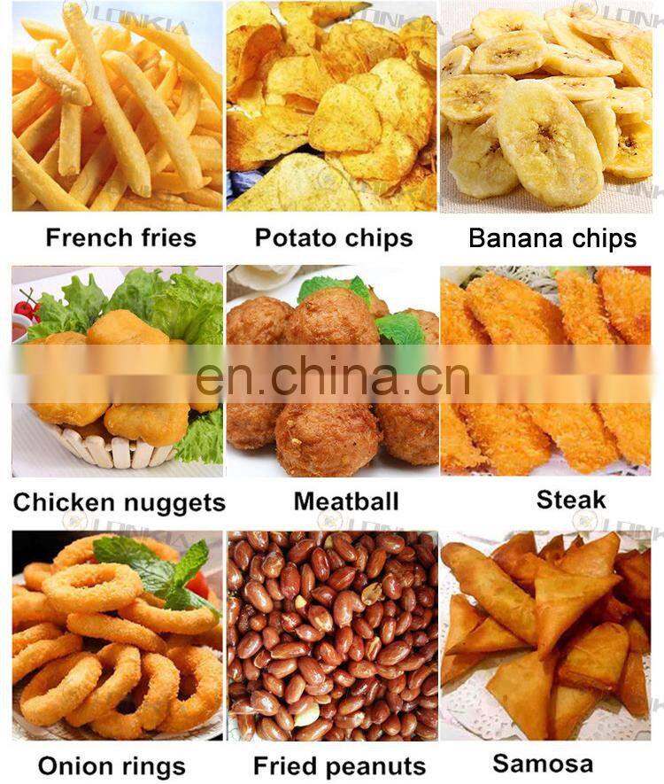 Batch fryer Fried Chips Potato Fryer Groundnut Frying Doughnut Fry Machine