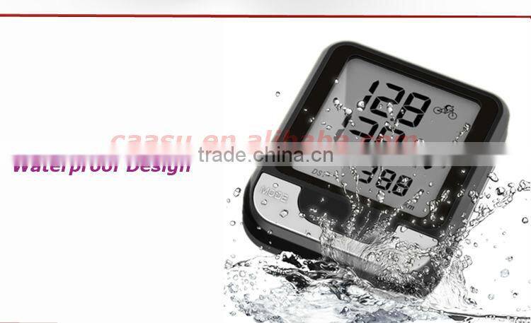 RoHS Bicycle Computer with Heart Rate Monitor