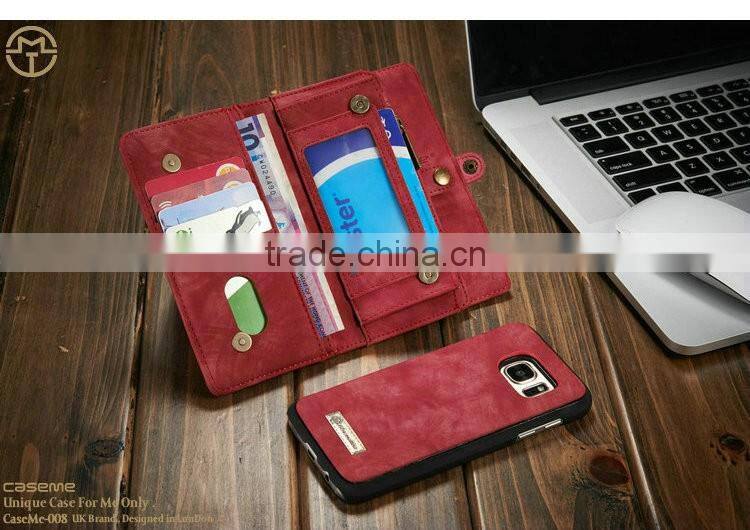 for Samsung s7 case leather stand flip phone case with 2 business card holder photo bag leather case for Samsung s7