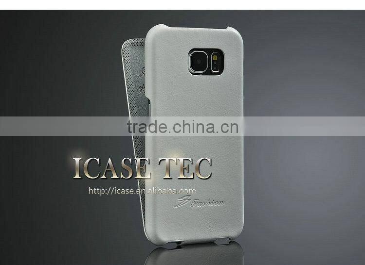 Crazy Horse Top Flip Case Cover for Samsung Galaxy S6